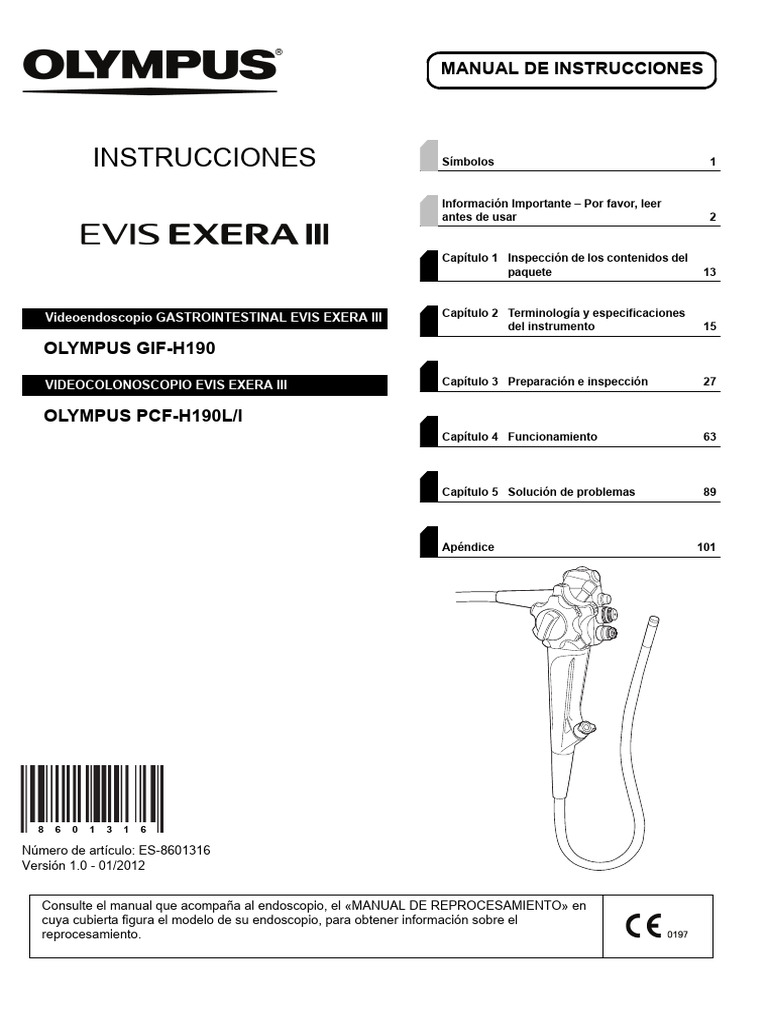 Evis Exera III Gifh190 | PDF