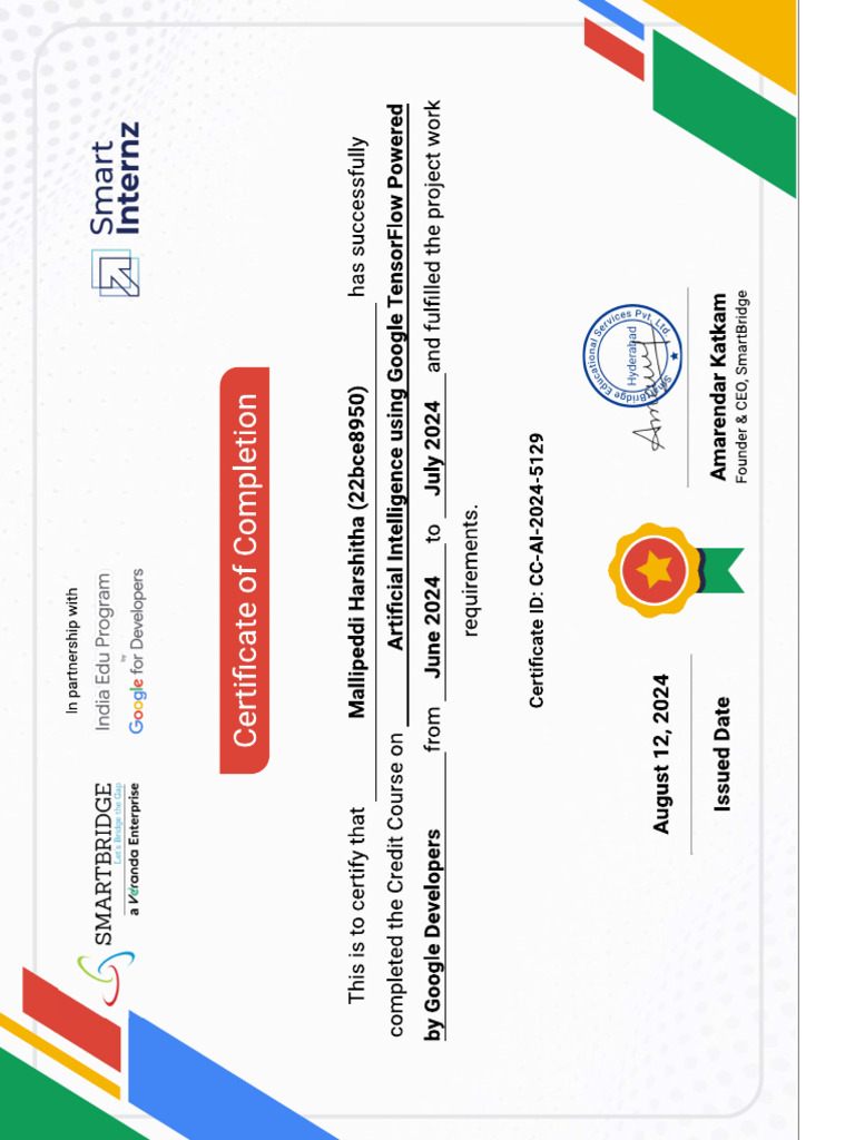 Course Certificate | PDF