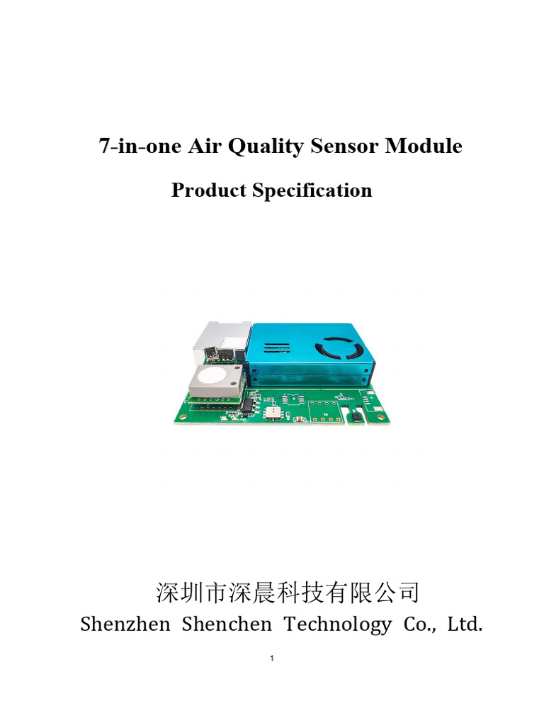 Multigas detector Product specifications Datasheet | PDF
