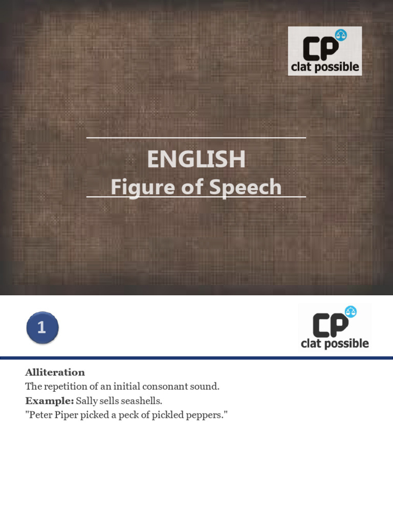 Figures of Speech (litraray devices) PDF Rhetorical Techniques