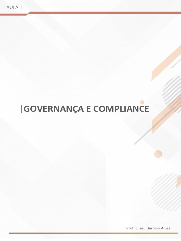 Governança e Compliance | PDF