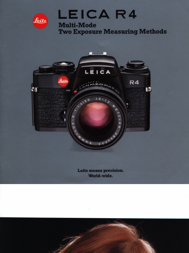 Leica R4: Multi-Mode Two Exposure Measuring Methods | PDF