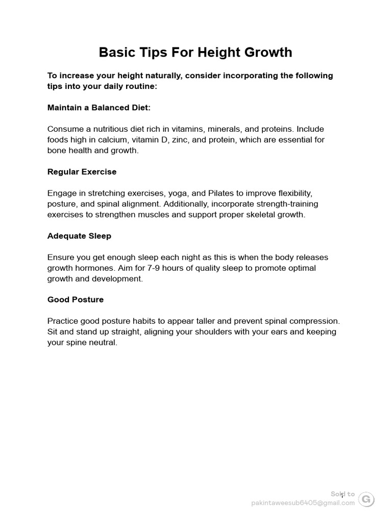 6foot3method basic tips pdf