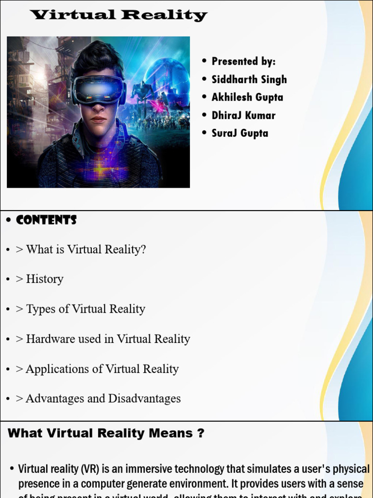 Virtual Reality | PDF