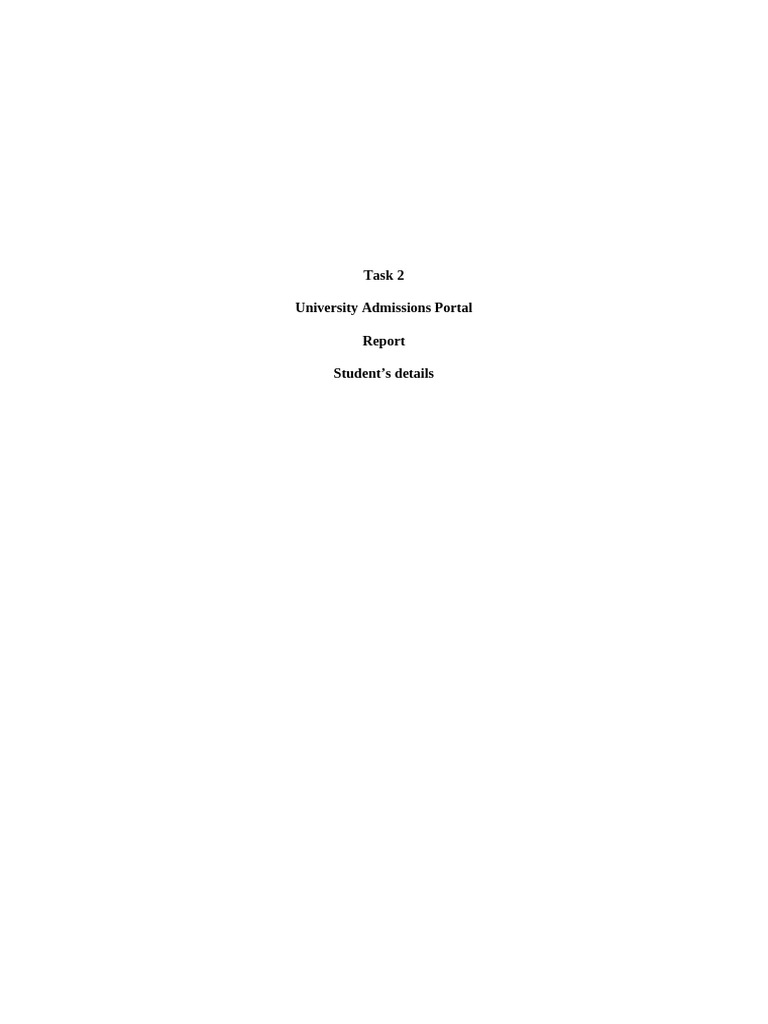 Task 2 documentation report pdf