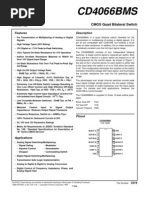 Datasheet Cd4066