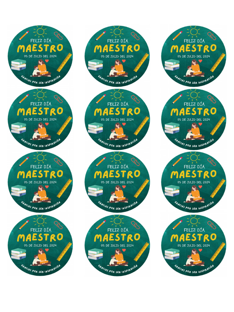 Solapera Dia Del Maestro | PDF