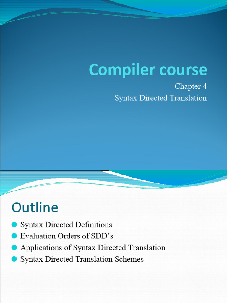 Compiler Unit 4 | PDF