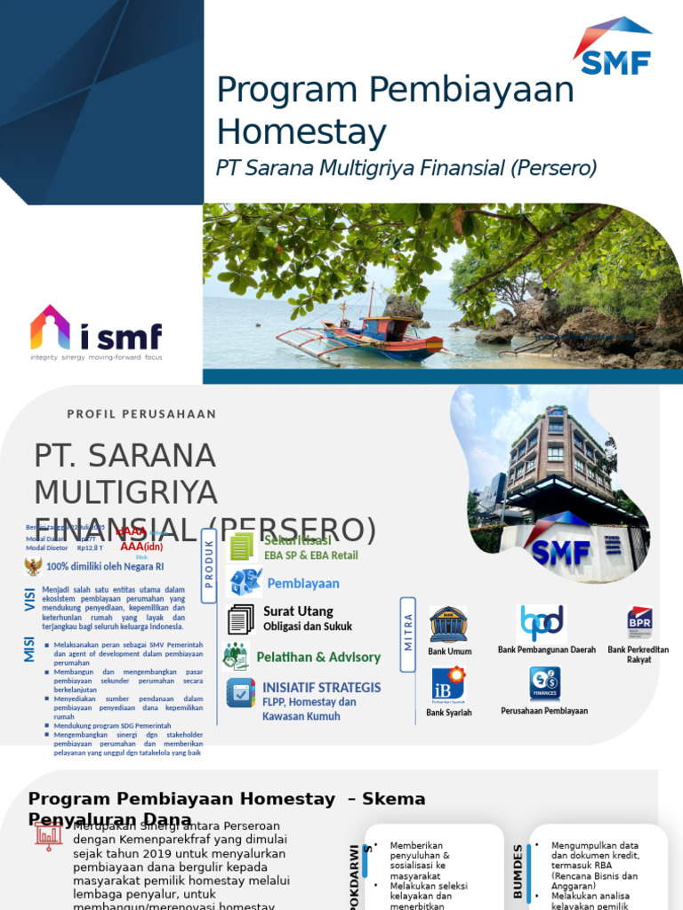 SMF - Paparan Program Pembiayaan Homestay SMF 2023 | PDF