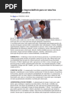 As qualidades imprescindíveis para ser uma boa Secretária Executiva