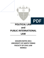 UST GN 2011 - Political Law Preliminaries
