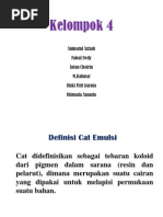 Download Kelompok 4 Cat Emulsi by Jameela Ahoiy SN76160918 doc pdf