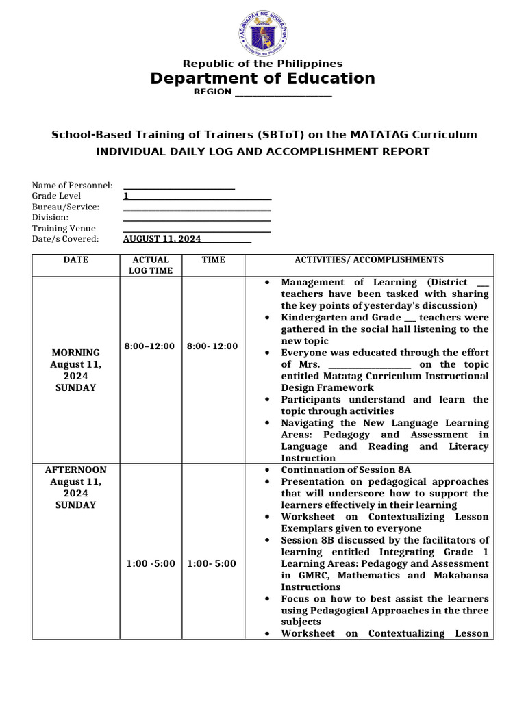 idlar-for-school-based-training-of-trainers-sbtot-on-matatag-curriculum
