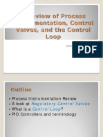 Review of Instrumentation Control Valves and The Control Loop-2011