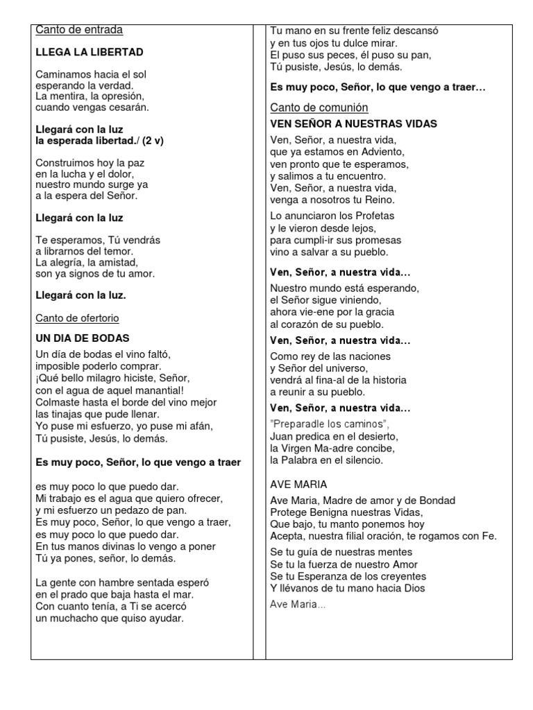 Cantos De Adviento Matrimonio Yary cantos de adviento matrimonio yary