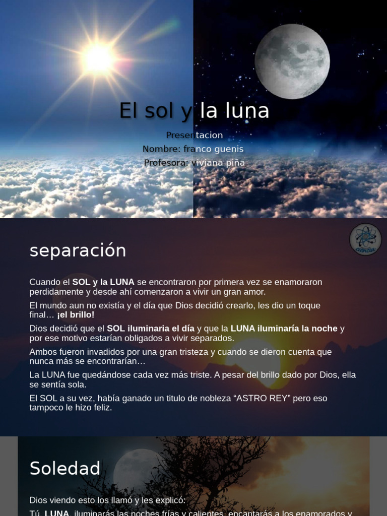 El Sol y La Luna | PDF