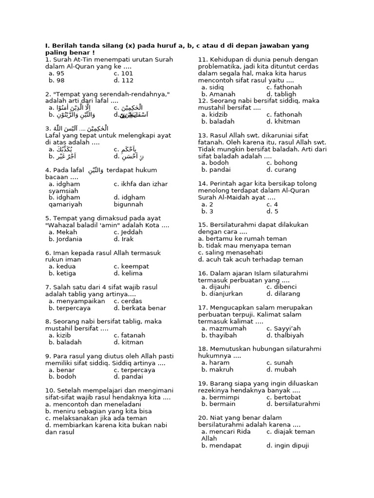 Sts Kelas 4 Smt 2 Pdf