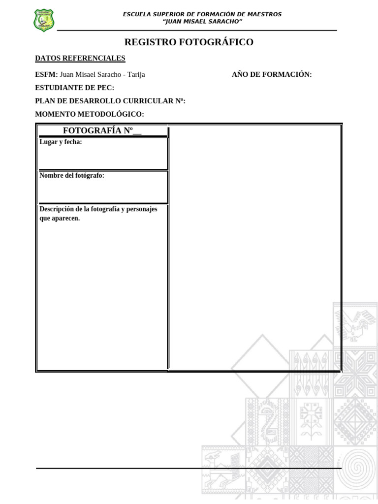 Documentación de la ESFM Saracho | PDF | Evaluación | Educación en ...