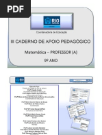 9AnoMatematicaProfessor3CadernoNovo