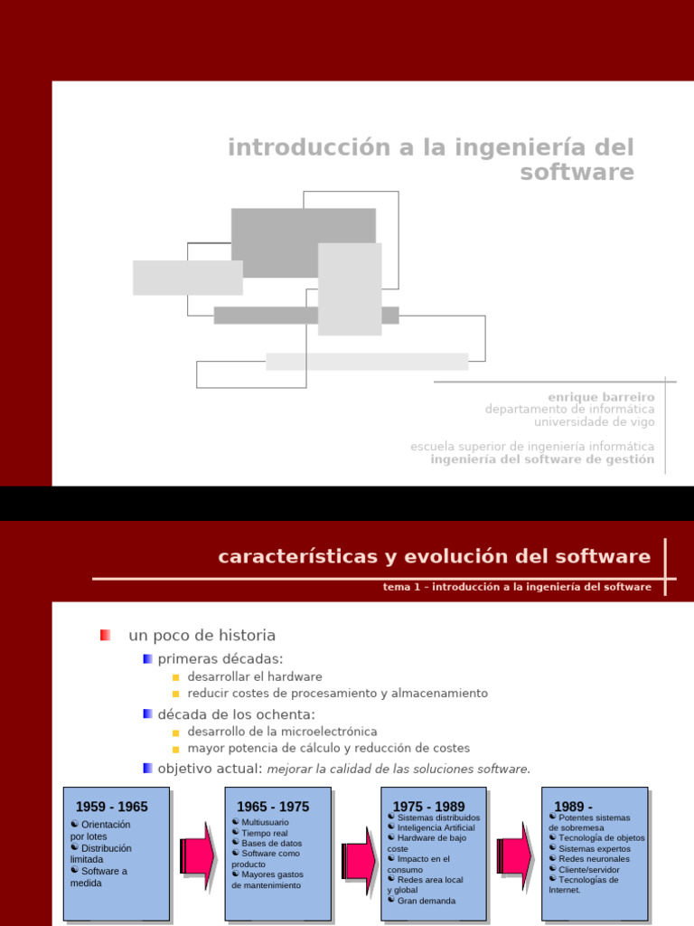 Introducción A La Ingeniería Del Software | PDF