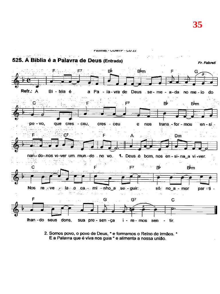 A Bíblia É A Palavra D Deus | PDF