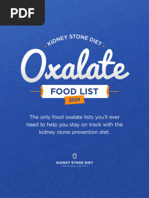 Oxalate Foods List Combined 2024
