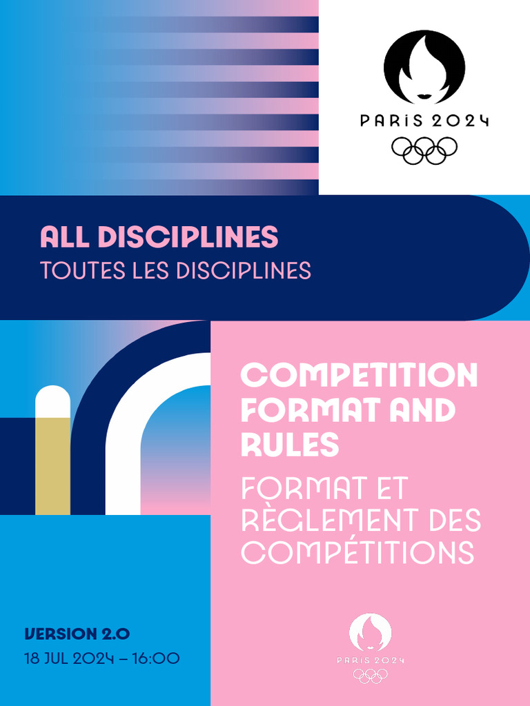 Paris 2024 Competition Format and Rules | PDF