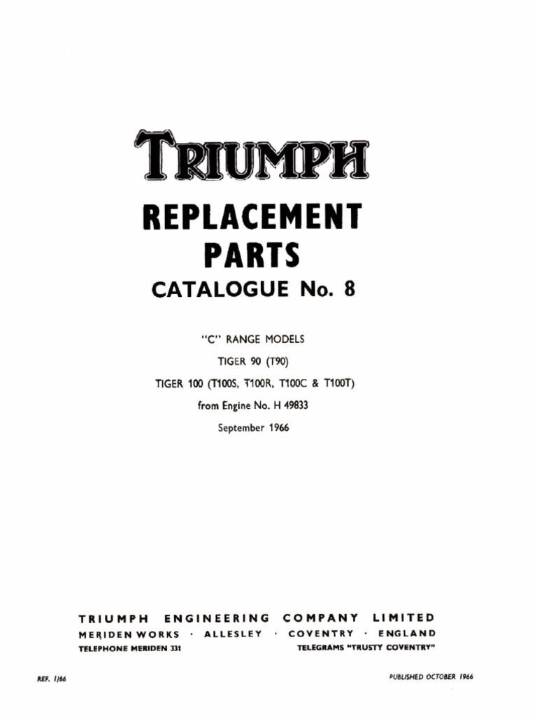 Triumph 3Ta 5Ta Gas Tank 350 500 *2575 - DE