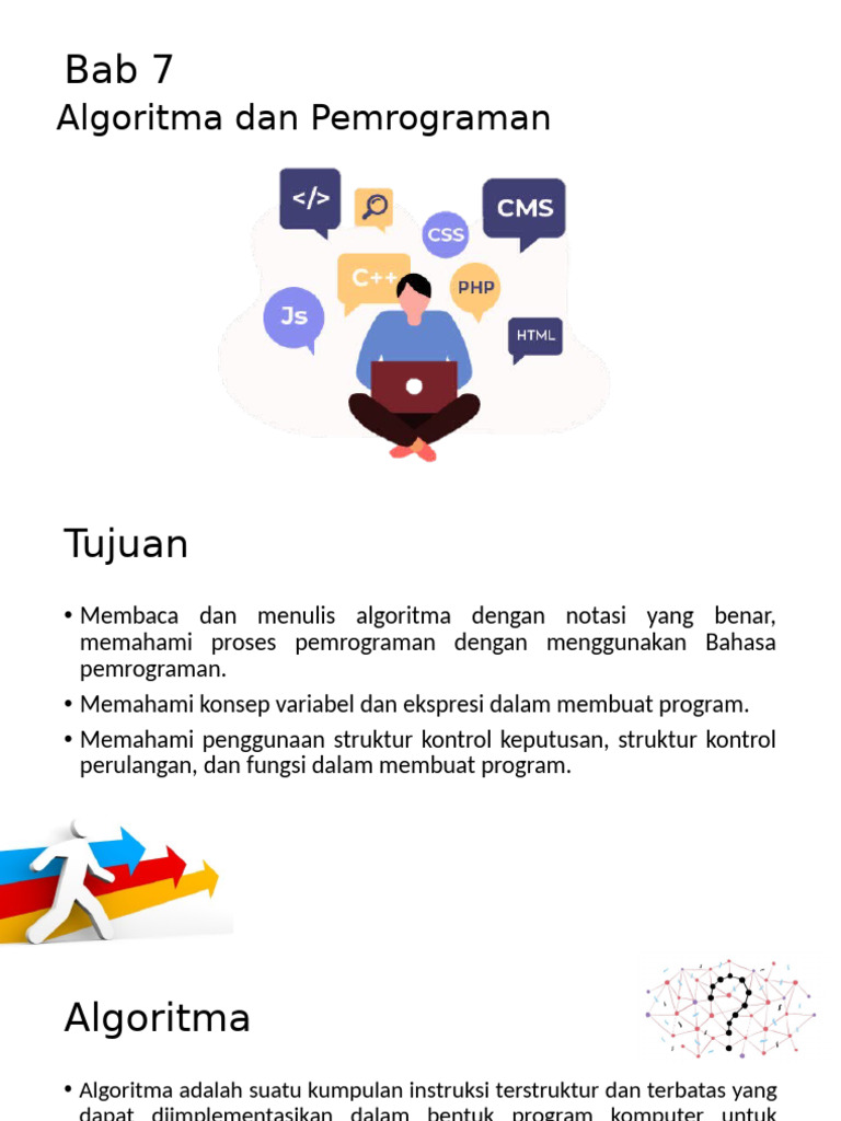Bab 7 Algoritma Dan Pemrograman Informatika Kelas X | PDF