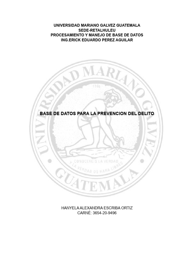 Prevencion Del Delito Pdf