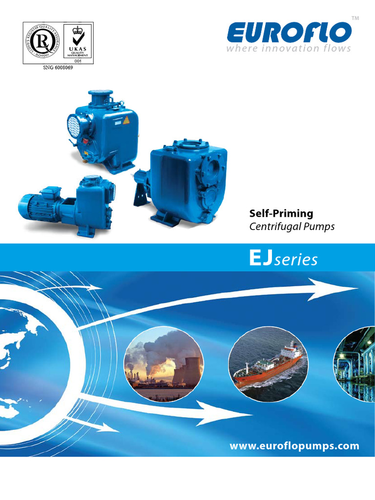 Euroflo EJM Pump Series Overview | PDF | Pump | Stainless Steel