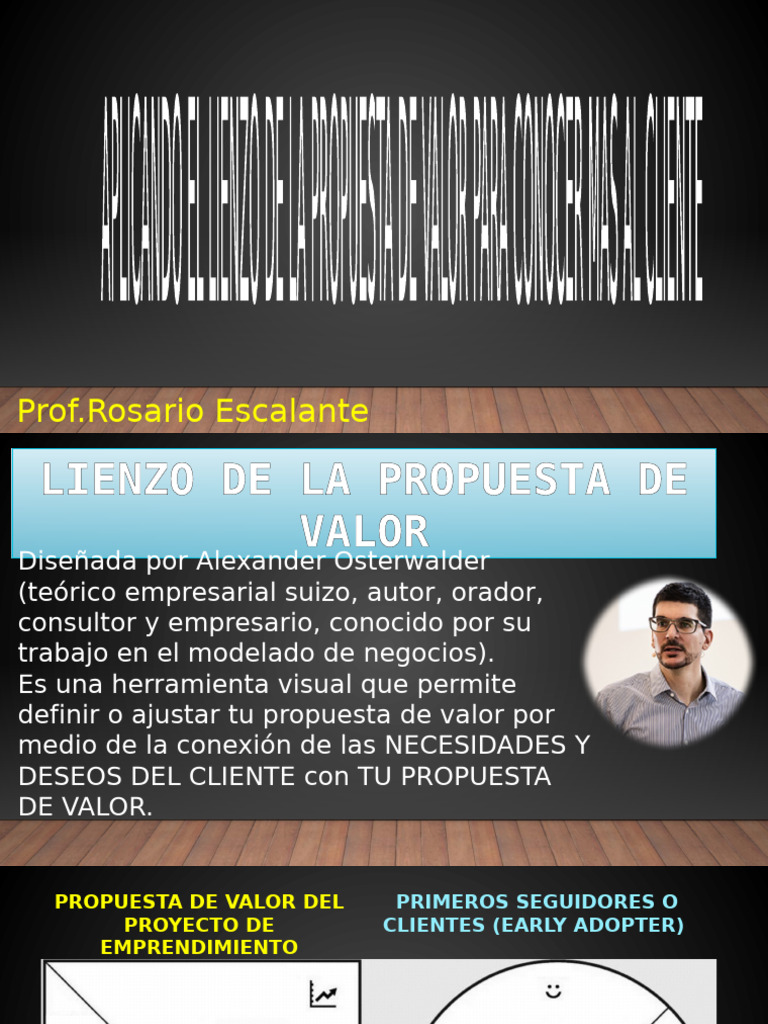 Lienzo de La Propuesta de Valor | PDF