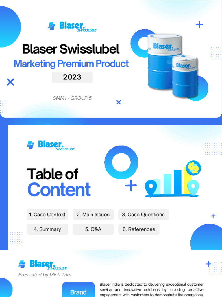 Blaser swisslubel case study pdf