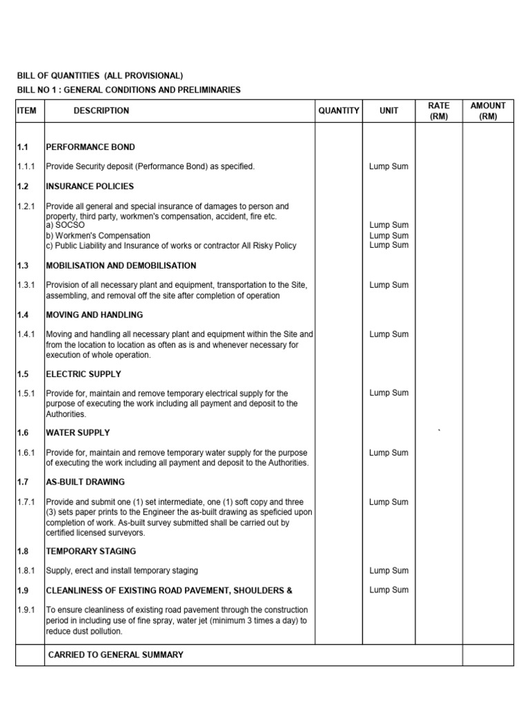 BQ - Preliminaries | PDF