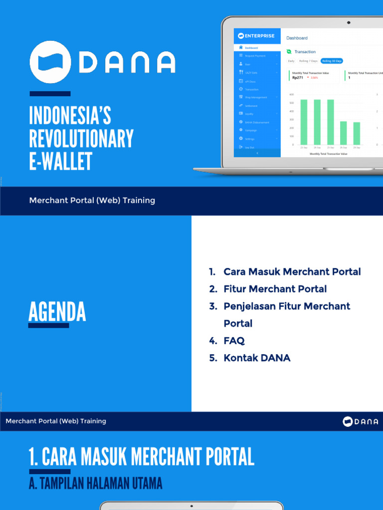Merchant Portal Web Training Module 1 283d561b95 | PDF