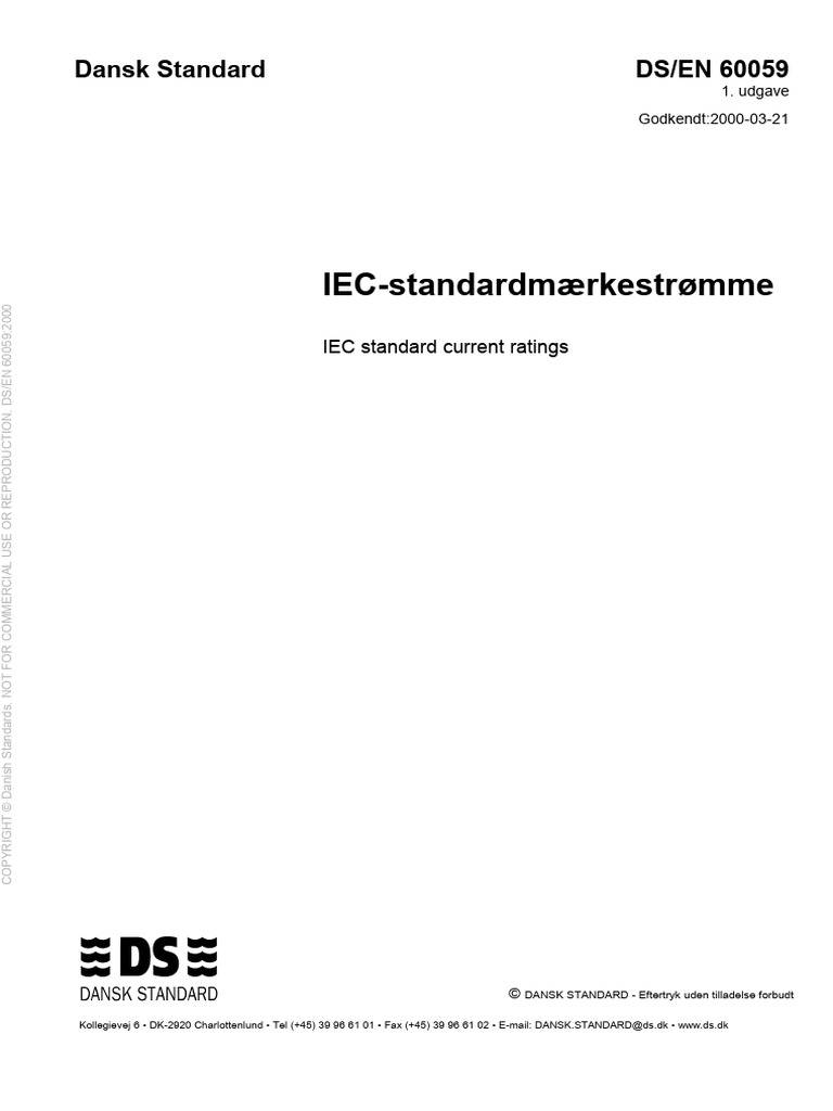 Iec 60059 | PDF
