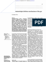 Non-Immunological Defence Mechanisms of The Gut