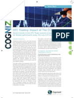 OTC Trading - Impact of CCP Cognizant White Paper
