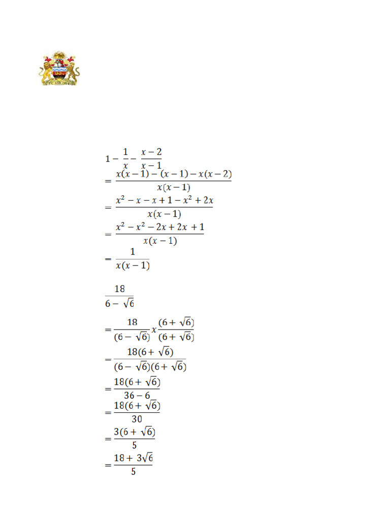 Mathematics II Marking Key 2024 SEED MSCE MOCK | PDF
