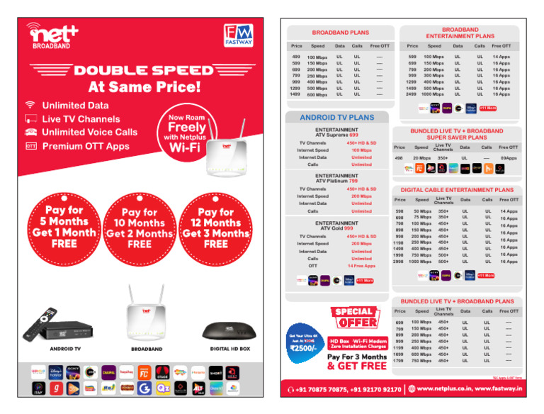 Netplus Broucher | PDF