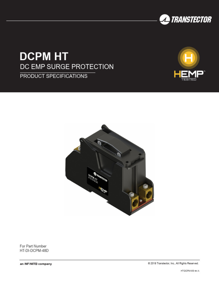 HT-DCPM Family Datasheets US | PDF