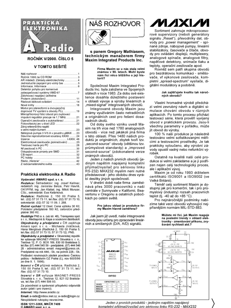 Prakticka Elektronika 2000-05 | PDF
