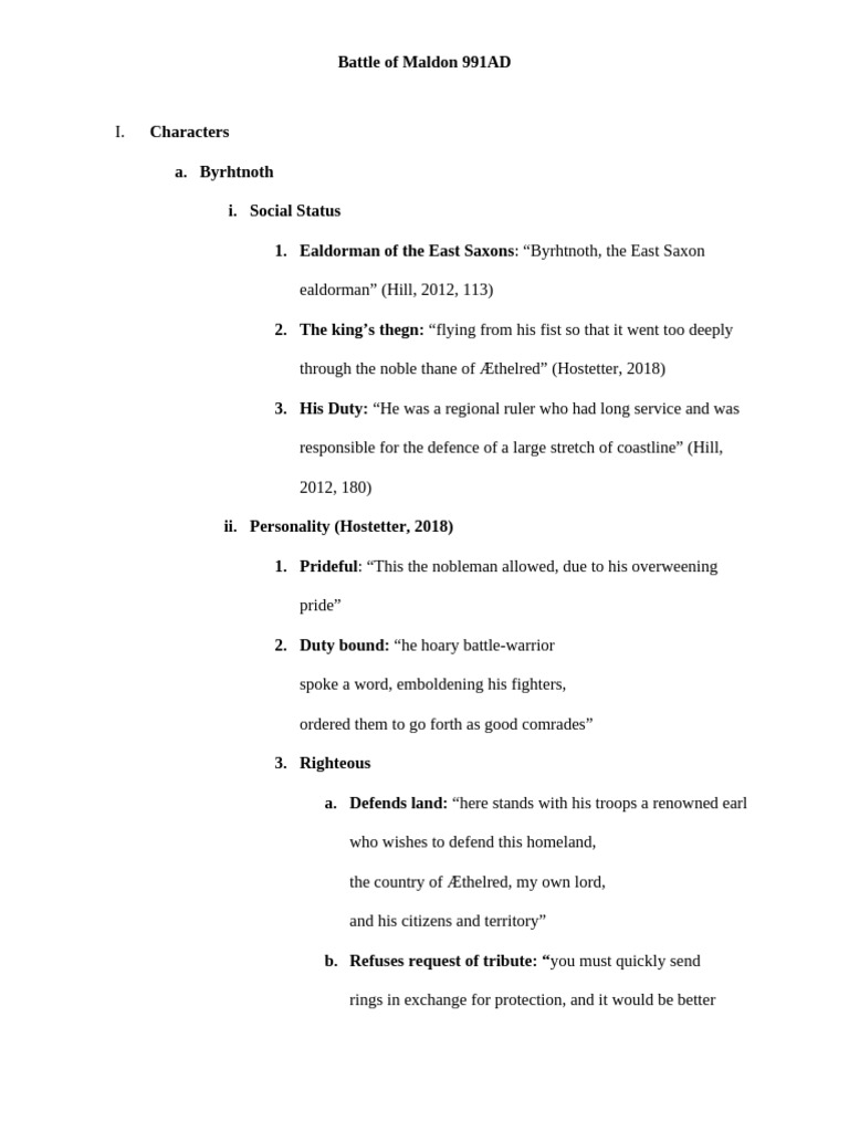 Short Story Notes | PDF | Anglo Saxons | History