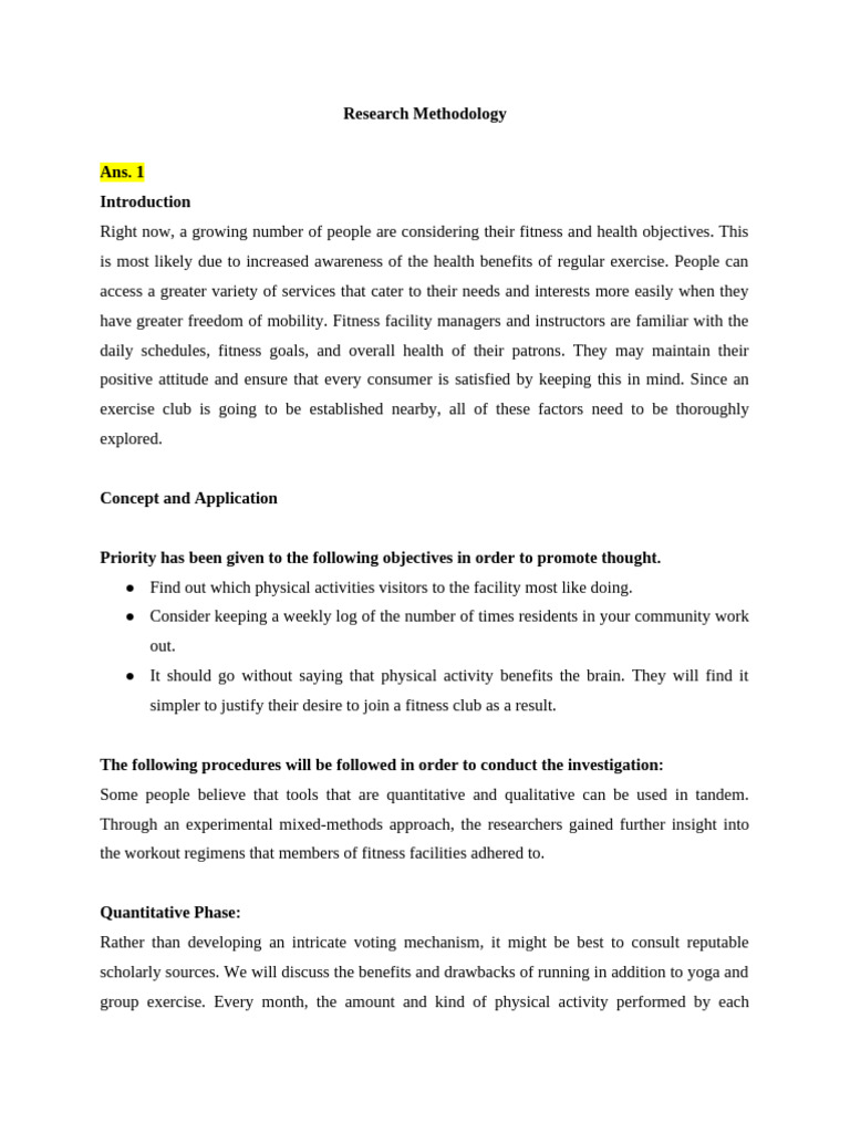 Research Methodology Assignment | PDF | Human Resource Management ...