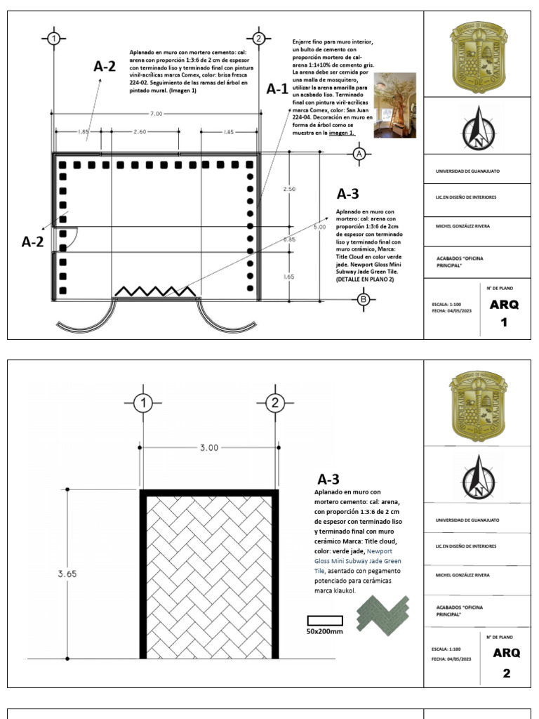 Plano de Acabados | PDF