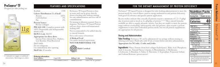 Product Guide ProSourceTF RD2H | PDF