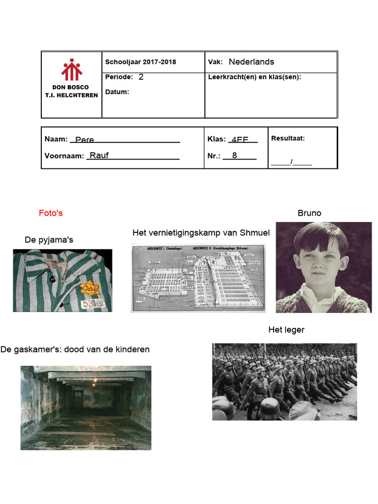 Blanco Hoofding O Toets 4 | PDF