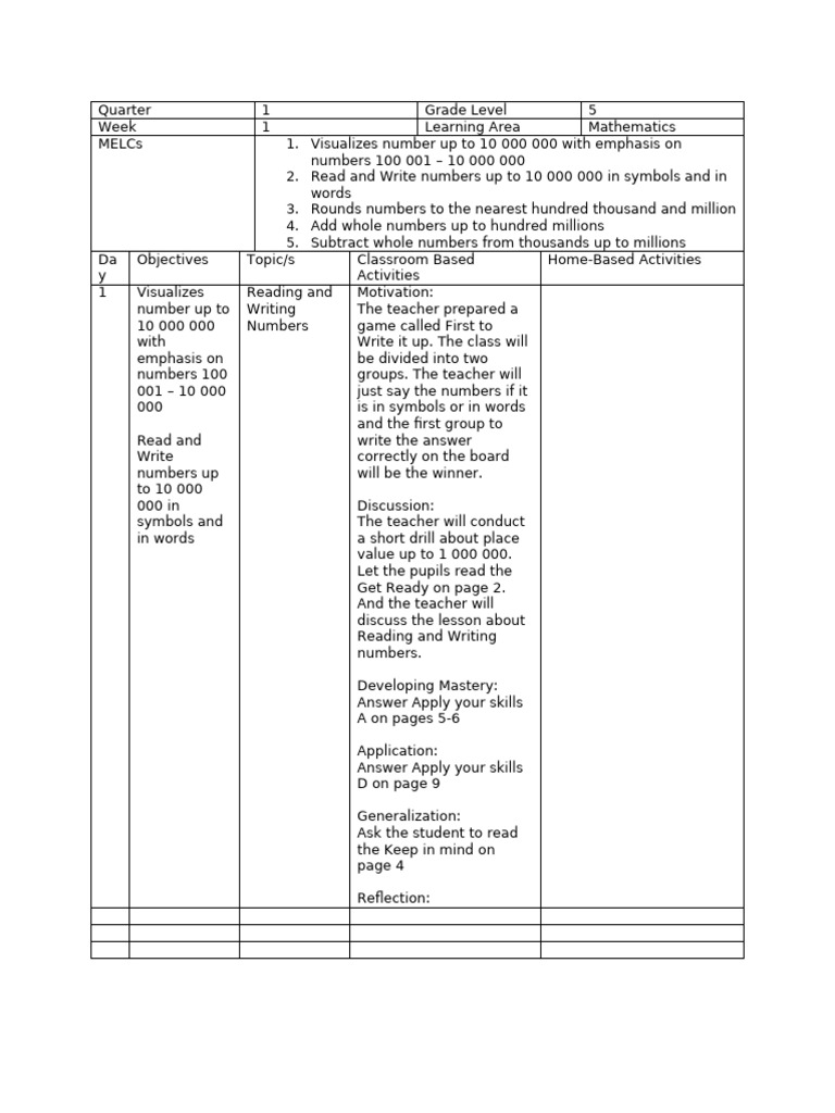 Grade 5 Math | PDF