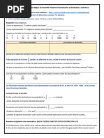 Cuadernillo Conversion de Fracciones A Decumal