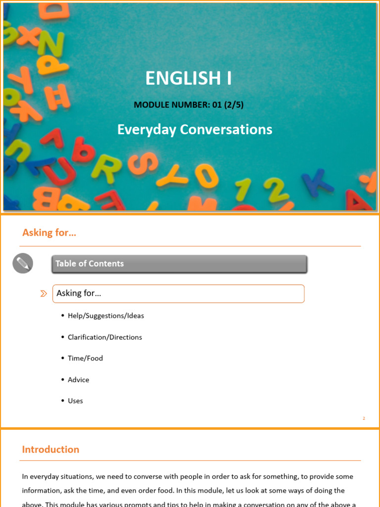 Module I (2 of 5) | PDF